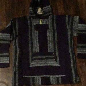 Iguana Jack poncho size XL